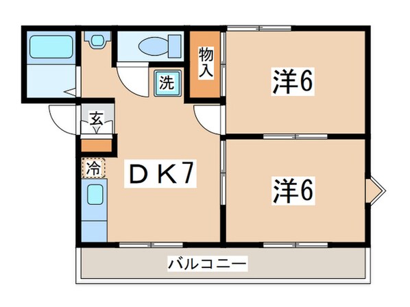 ルミネスせのおの物件間取画像